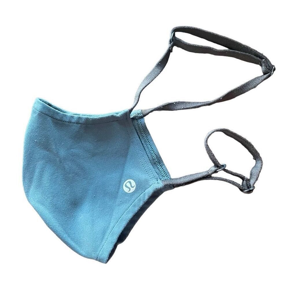 LULULEMON | blue adjustable face mask - Picture 3 of 3